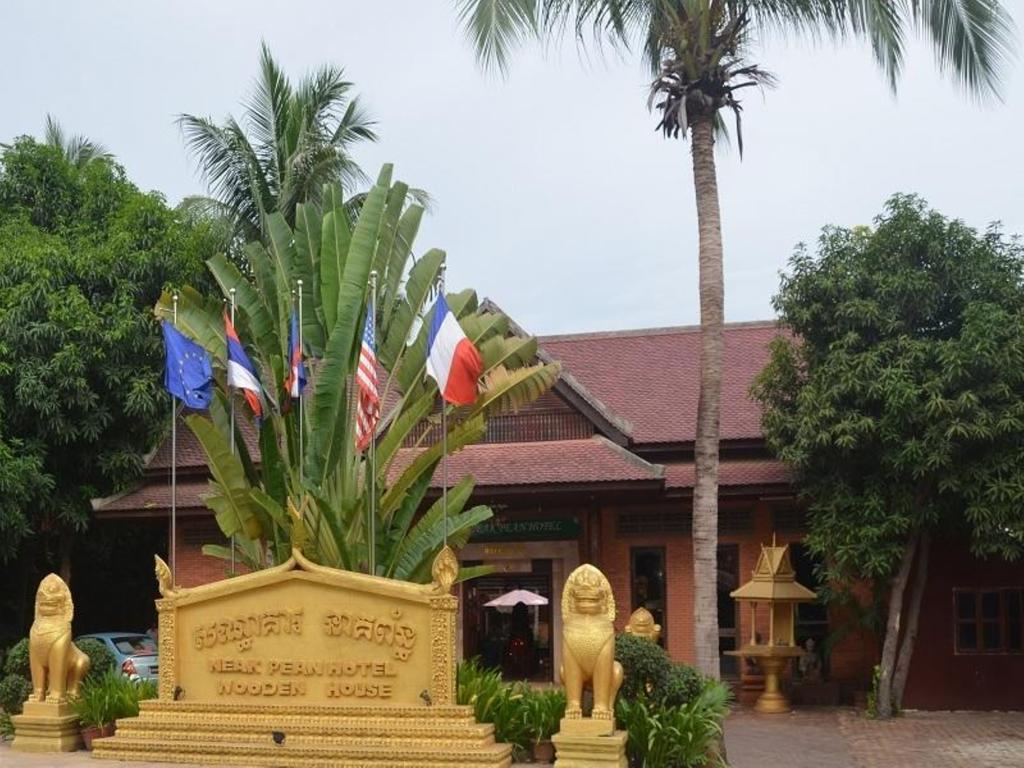 Neak Pean Hotel - Wooden House 暹粒 外观 照片