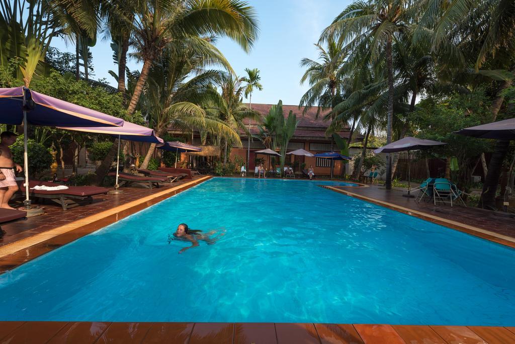 Neak Pean Hotel - Wooden House 暹粒 外观 照片
