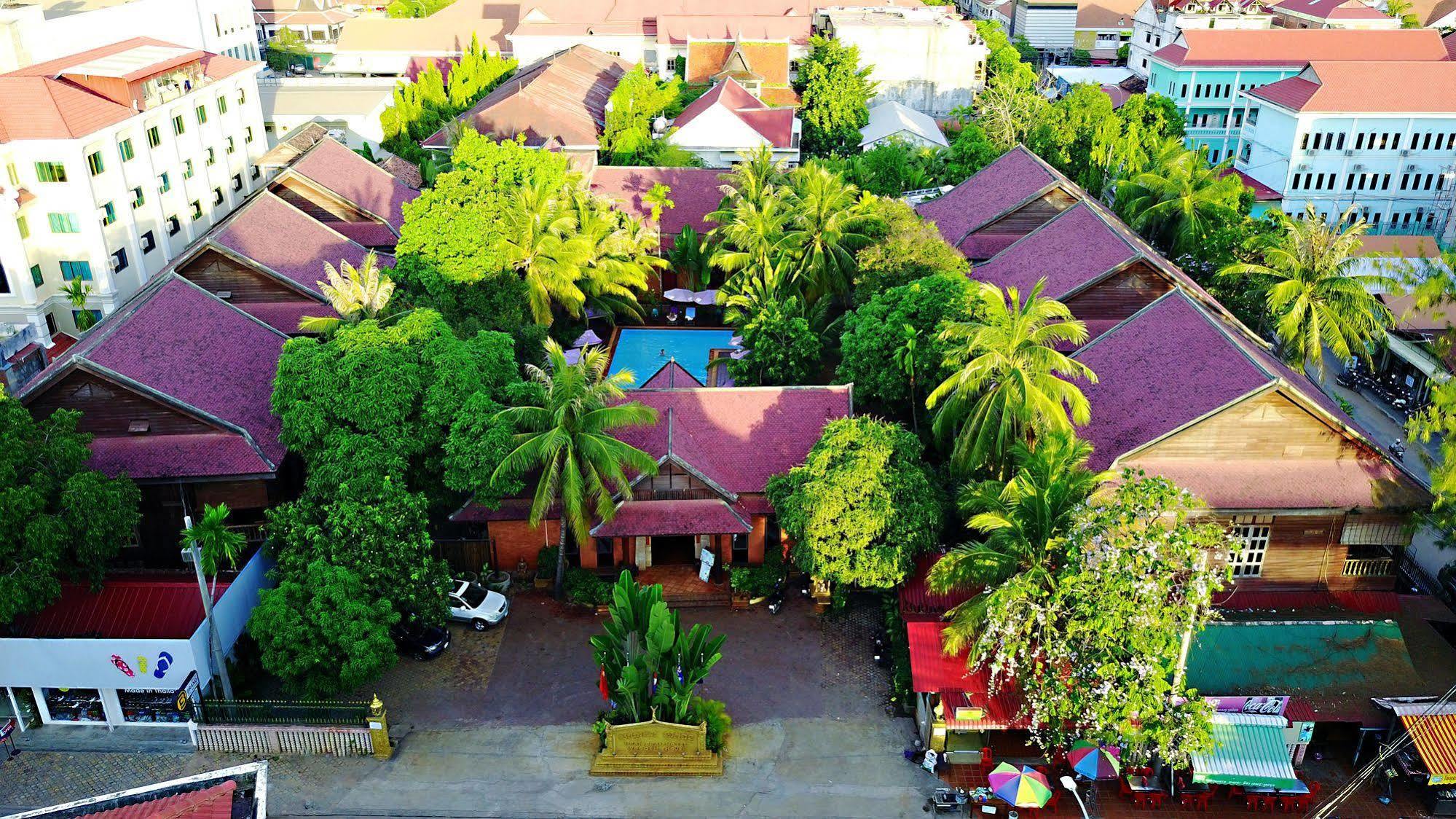 Neak Pean Hotel - Wooden House 暹粒 外观 照片