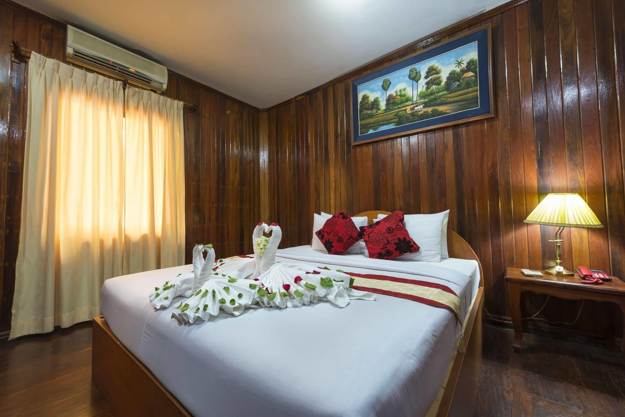 Neak Pean Hotel - Wooden House 暹粒 外观 照片